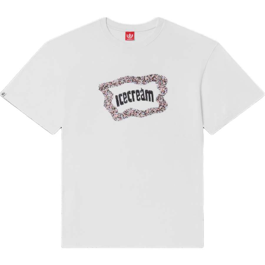 Ice Cream Icecream Flag Short Sleeve Tee