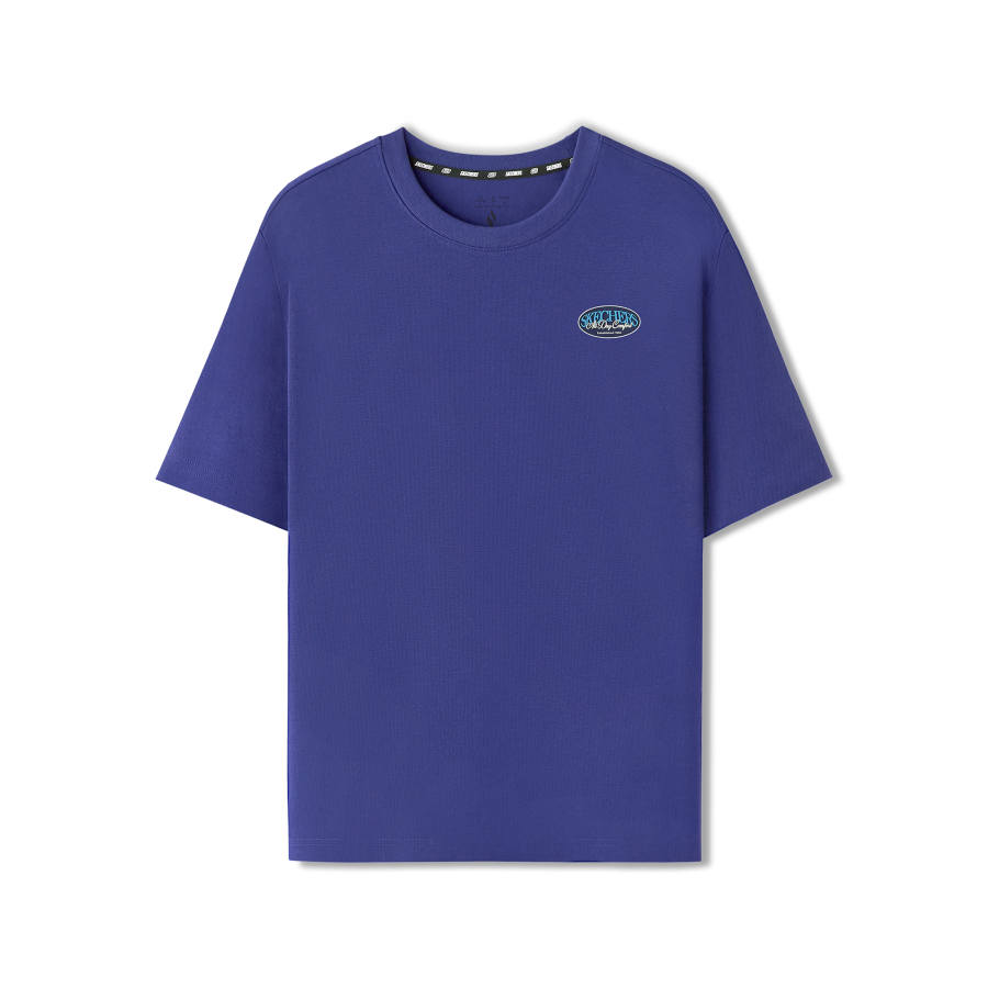 Skechers Sports Life Collection T Shirt Unisex Captain Purple