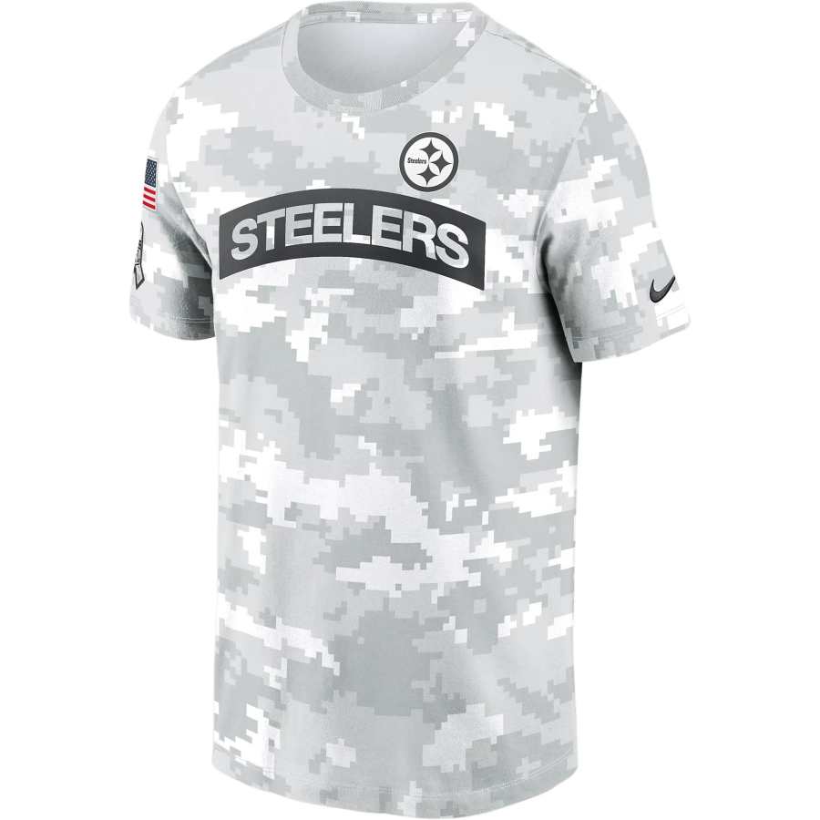 Nike Nike Pittsburgh Steelers Salute To Service Edge Arch Men's Nike Dri FIT Nfl T Shirt