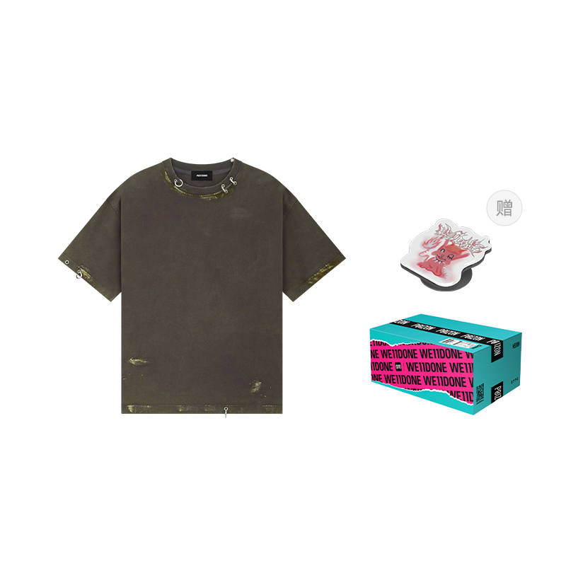 WE11DONE WE11DONE Faded effect T shirt