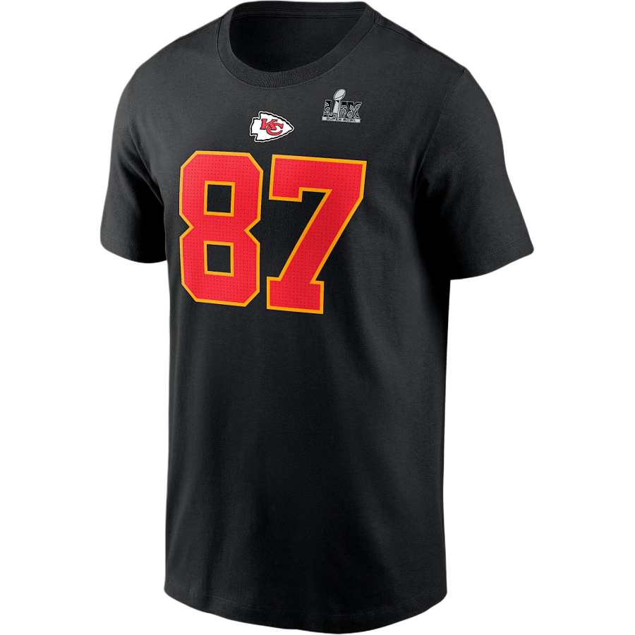 Nike Nike Travis Kelce Kansas City Chiefs Super Bowl Lix Men's Nike Nfl T-Shirt
