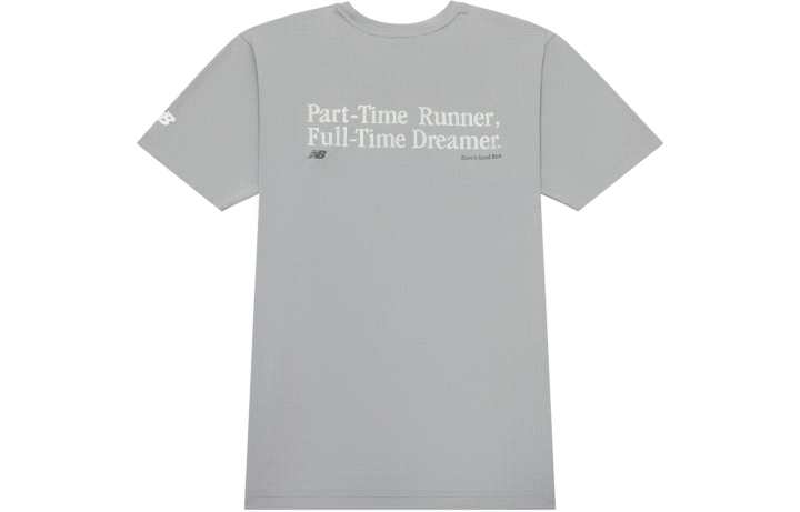 New Balance New Balance T Shirt Unisex Gray