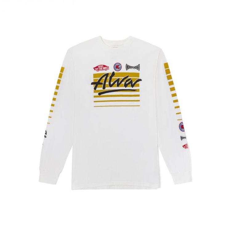 Vans Vans TEE LS T Shirt Unisex White