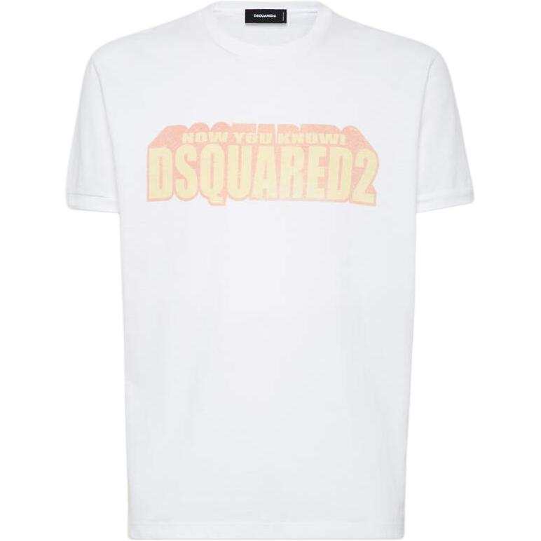 DSQUARED 2 Dsquared2 Dyed Very Very Dan Fit Slogan T Shirt