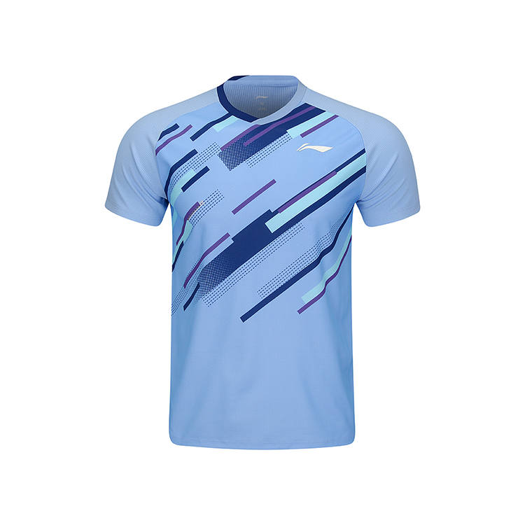 Li-Ning Li Ning Badminton Collection T Shirt Unisex Purple