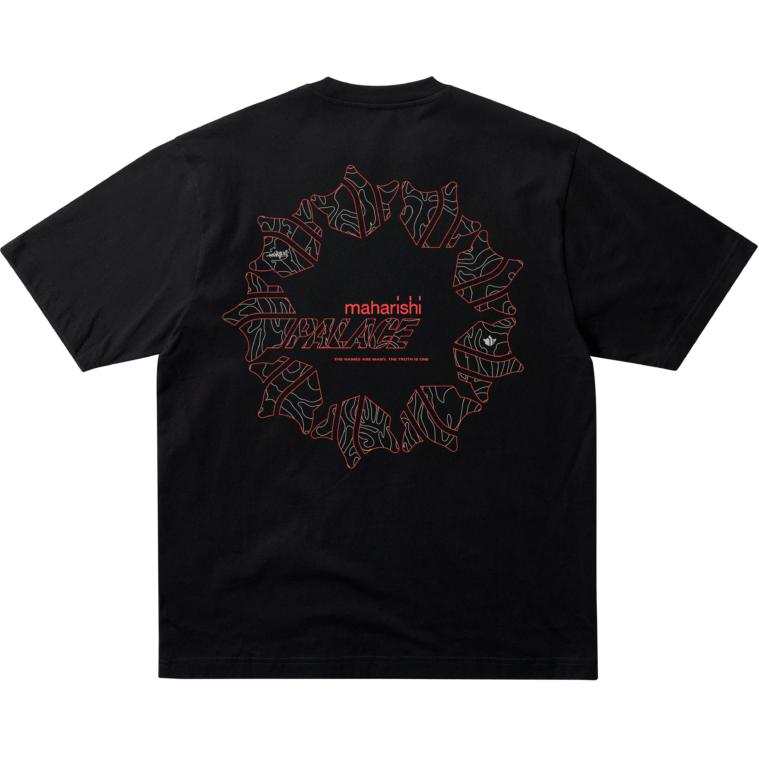 PALACE X Maharishi Templea Star Kor Om T Shirt