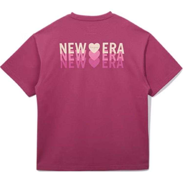New Era Valentine's Day Collection SS25 Love At Nightfall Sunset Collection T Shirt Unisex Clothing
