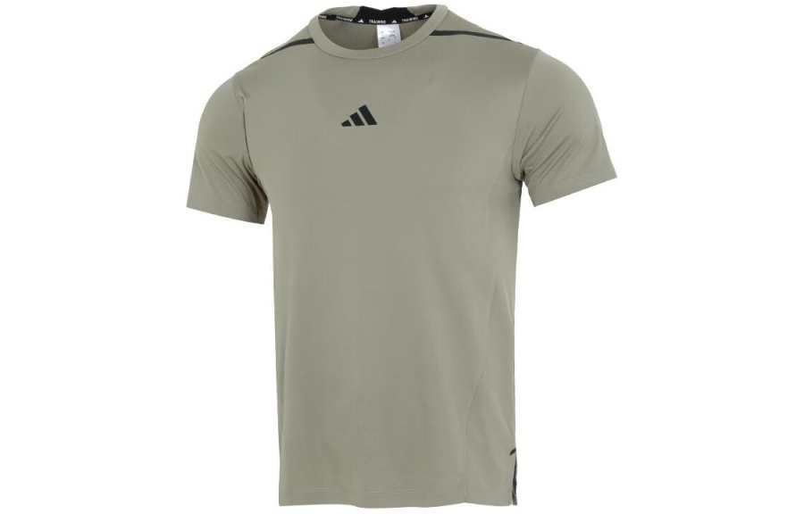 Adidas Adidas SS24 T Shirt Men's Pebble Silver Gray