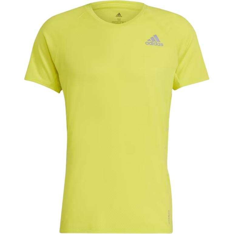 Adidas Adidas Runner T Shirt Men's Yellow