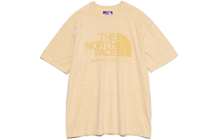 THE NORTH FACE PURPLE LABEL T Shirt Unisex Yellow