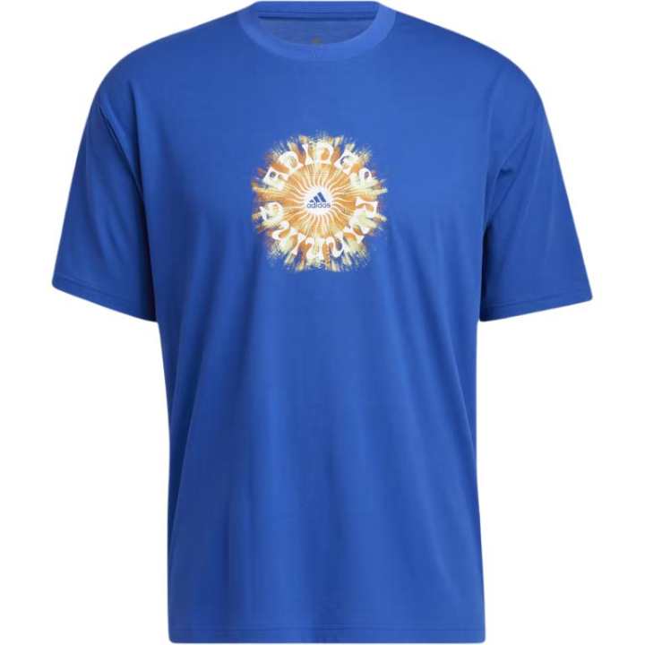 Adidas Adidas T Shirt Unisex Royal Blue