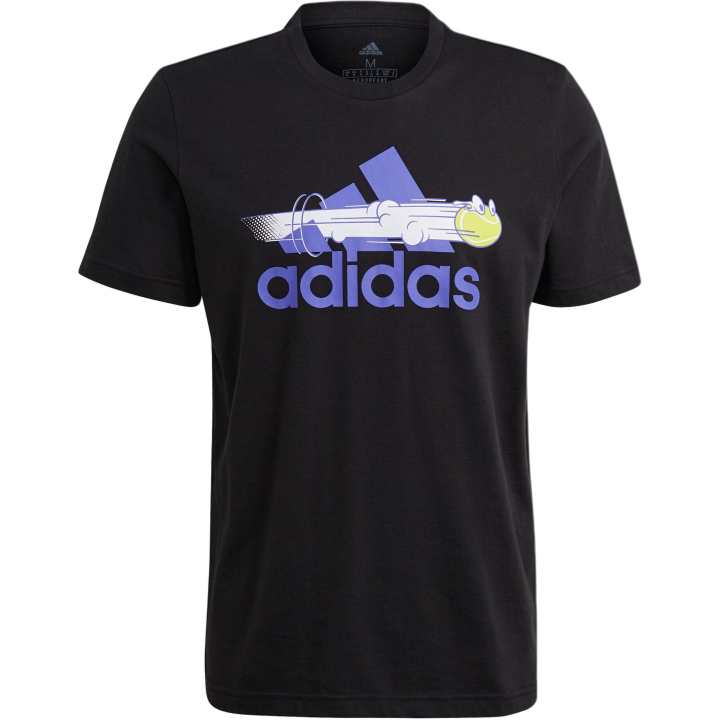 Adidas Adidas T Shirts Men's Black Crew Neck Moderate