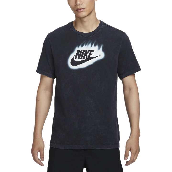 Nike Nike T Shirts Men's Black Crew Neck Moderate