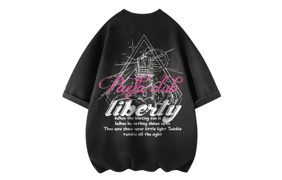 PAEFA T Shirts Unisex Crew Neck Moderate