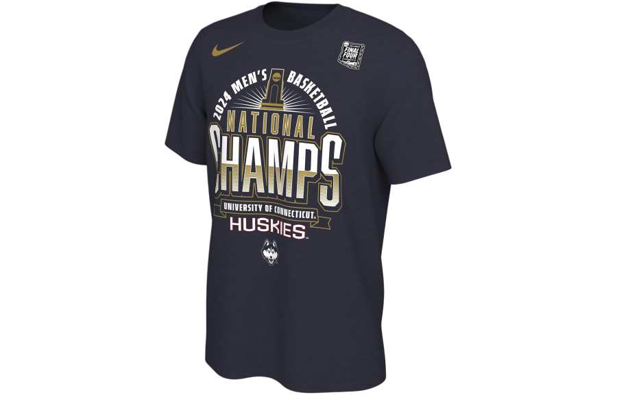 Nike Nike UConn 2024 Men's National Champ Men's Nike College Basketball T Shirt
