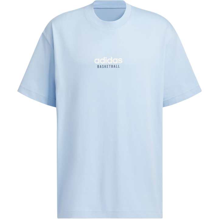 Adidas Adidas T Shirt Men's Glossy Finish Blue