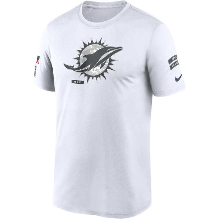 Nike Nike Miami Dolphins Salute To Service Primary Edge Legend Men's Nike Dri-FIT Nfl T-Shirt