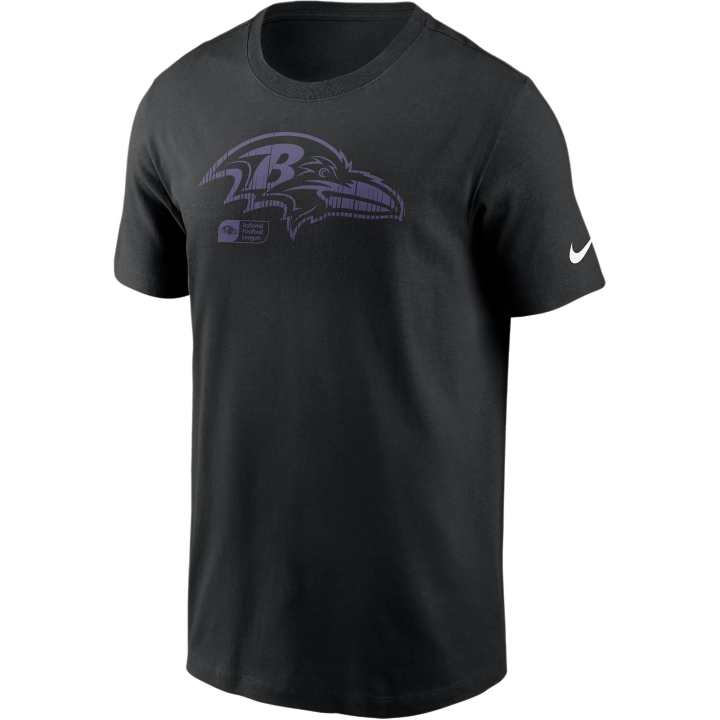 Nike Nike NFL Baltimore Ravens Faded Essential T Shirt Men's Black