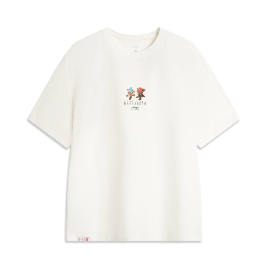 Li-Ning Li Ning x GUGONG,LIANMINGKUAN China Culture Collection T Shirt Men's White