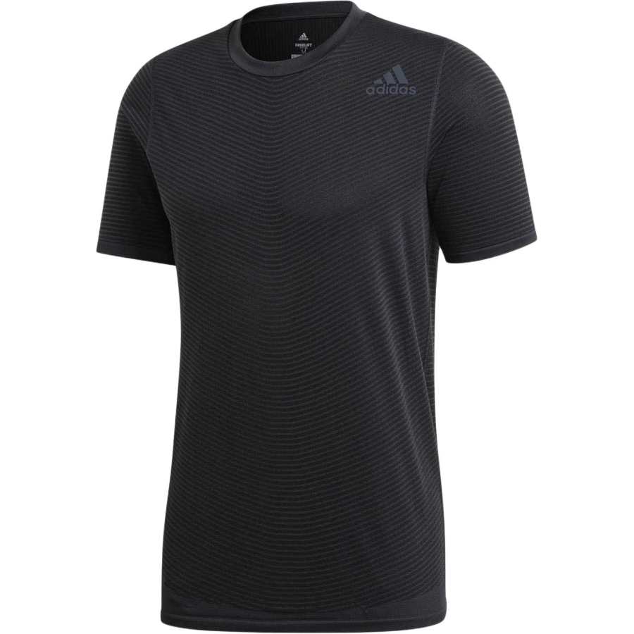 Adidas Adidas T Shirts Men's Black Crew Neck Moderate