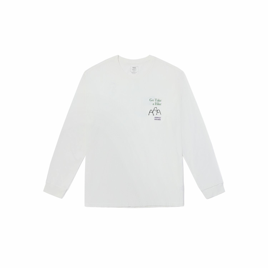 Vans x GRAMICCI TEE LS T Shirt Unisex White