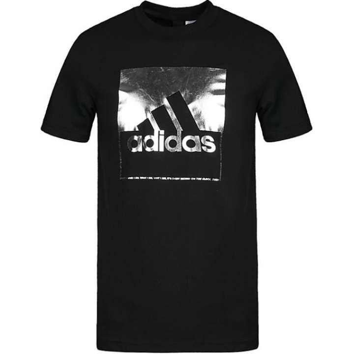 Adidas Adidas GFX T SOB FOIL T Shirt Men's Black