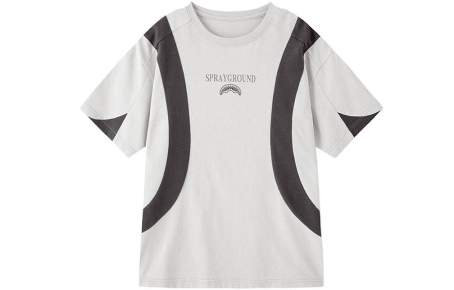 SPRAYGROUND Crew Neck Short Sleeved T Shirts Unisex
