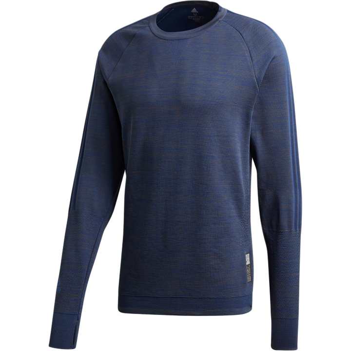 Adidas Adidas T Shirts Men's Blue Crew Neck Moderate