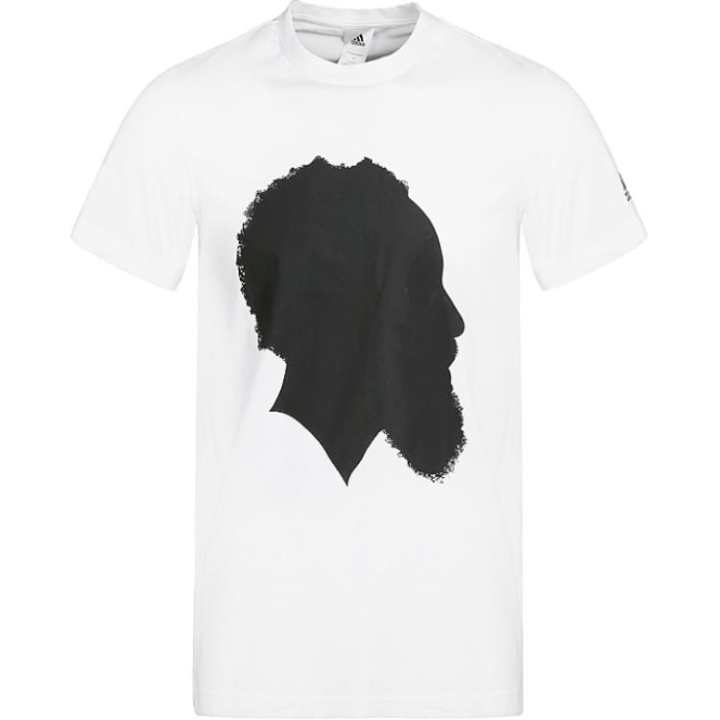 Adidas Adidas T Shirts Men's White Crew Neck Moderate