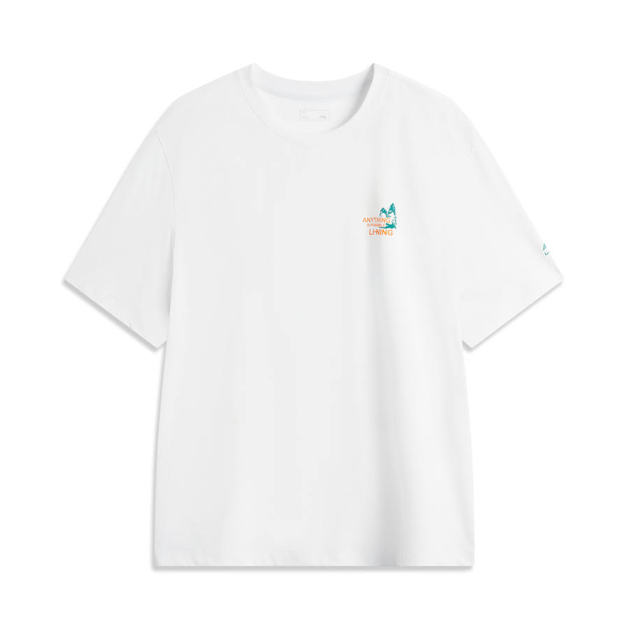 Li-Ning Li Ning Sports Life Collection T Shirt Men's Standard White