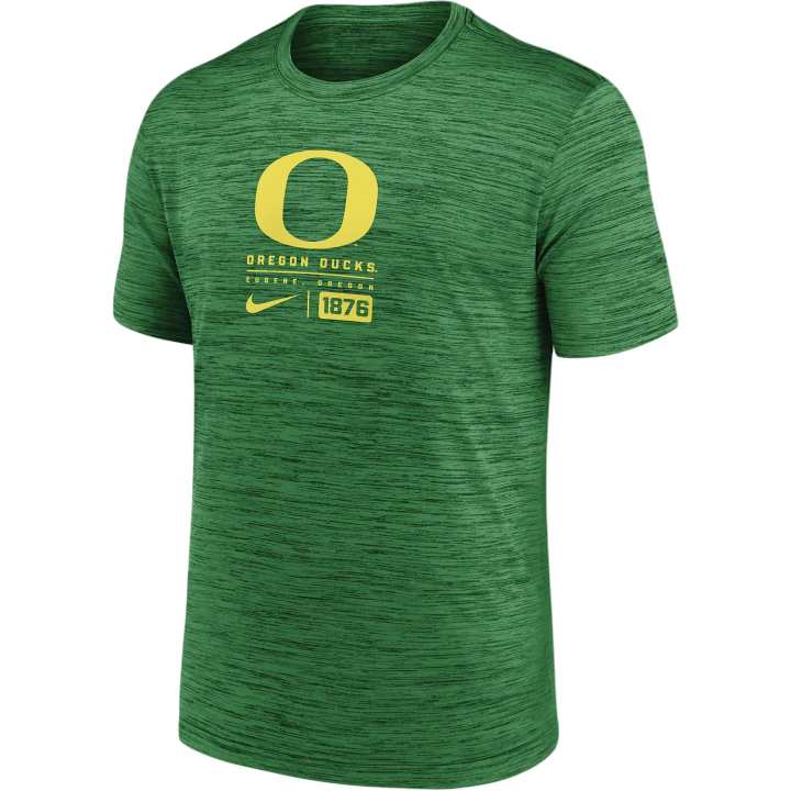 Nike Nike Oregon Ducks Campus Center Block Velocity Men's Nike Dri FIT College T Shirt