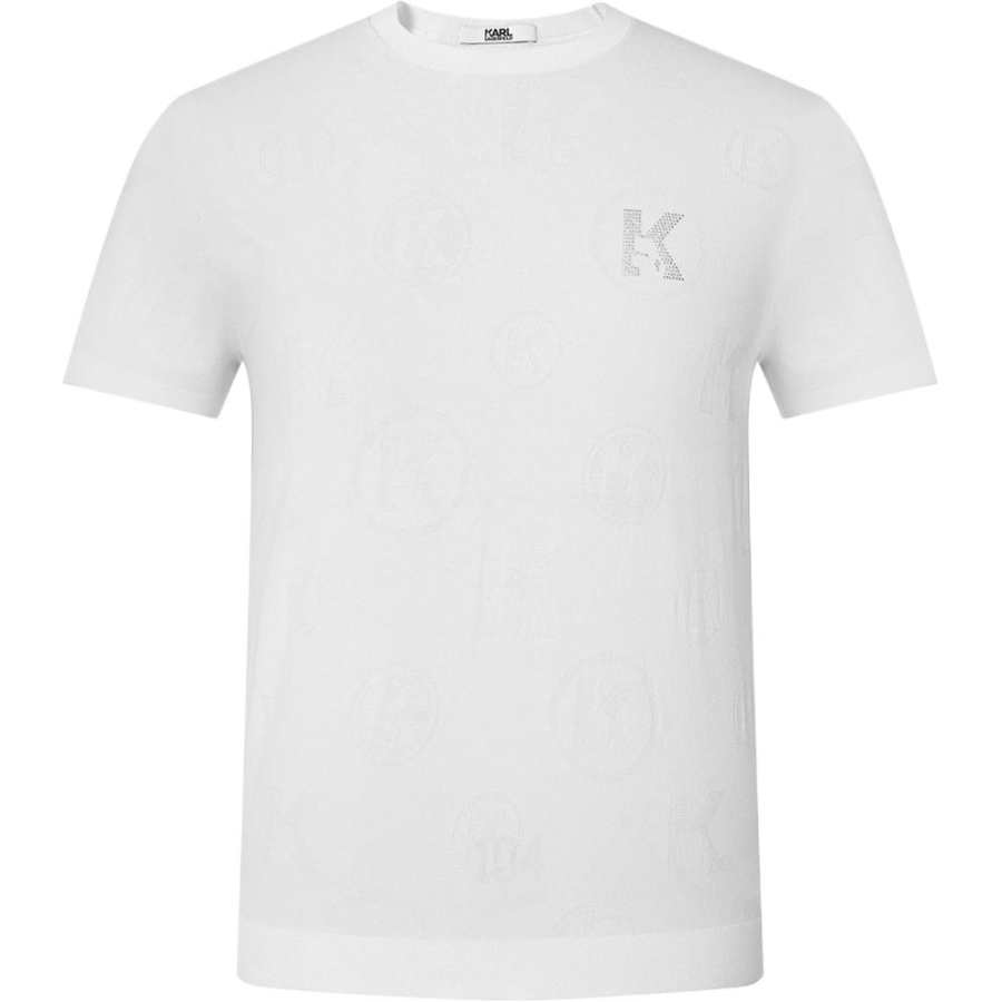 KARL LAGERFELD / Karl Lagerfeld Jeans T Shirt Men's White