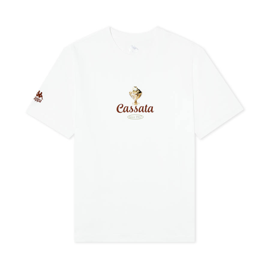 Kappa T Shirt Men's Korean White