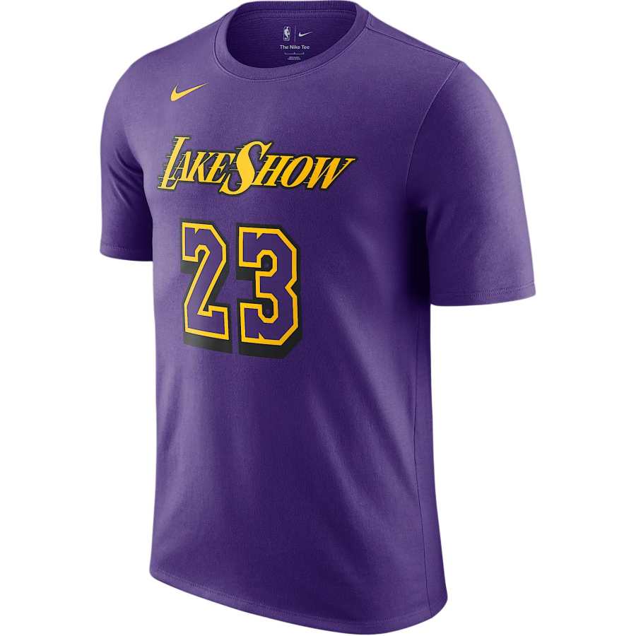 Nike Nike LeBron James Los Angeles Lakers Essential City Edition Men's Nike Nba T Shirt