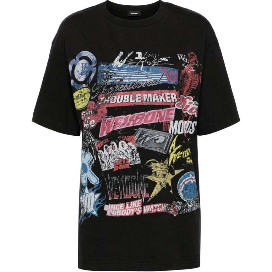 WE11DONE WE11DONE Collage T shirt
