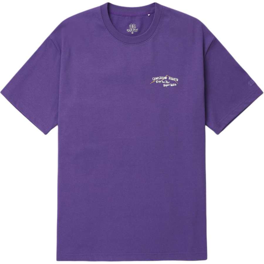 KOLON SPORT T Shirt Unisex Purple