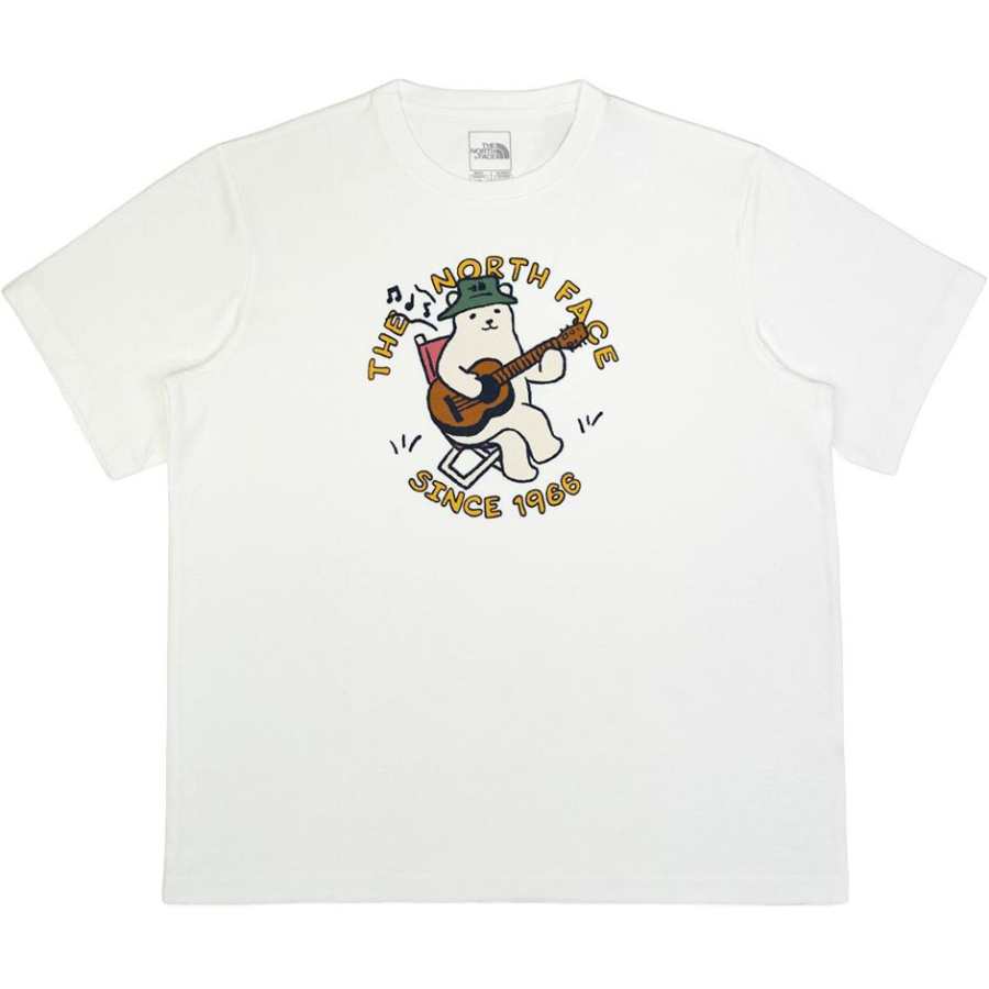 THE NORTH FACE Urban Exploration T Shirt Unisex Snow Peak White