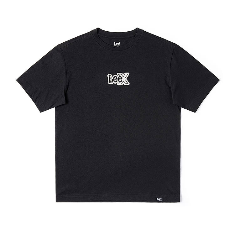 Lee Lee T Shirts Unisex Black Crew Neck Moderate