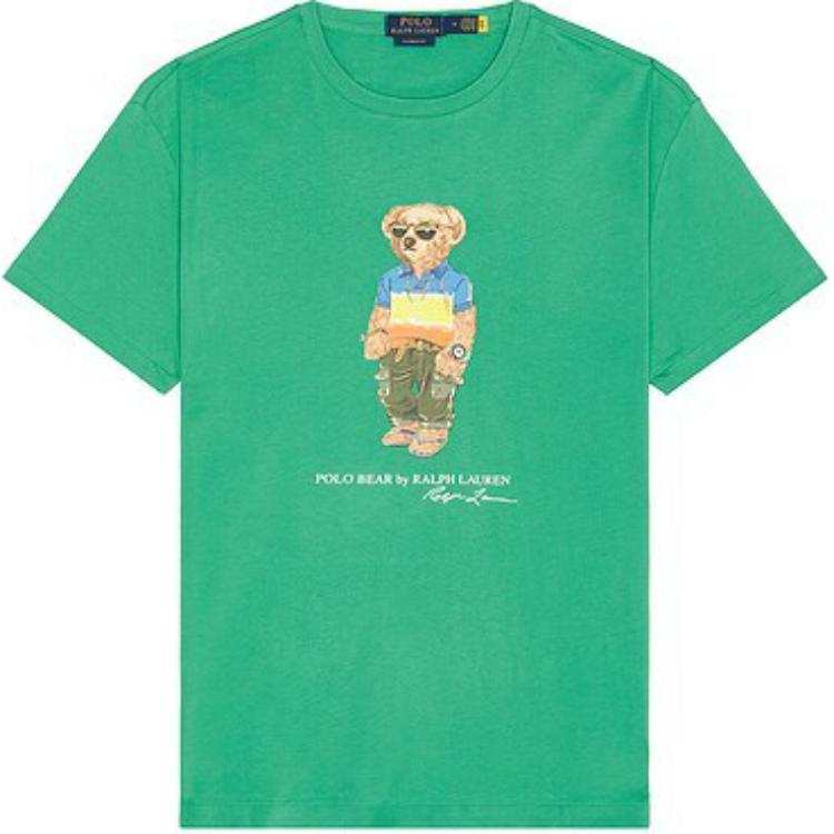 Polo Ralph Lauren Polo Bear Printed Crewneck T-Shirt
