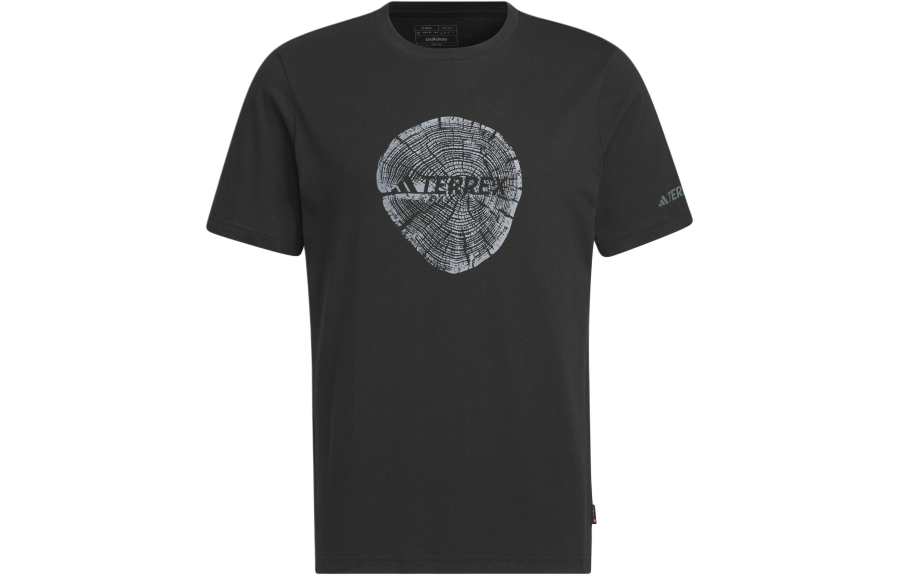 Adidas Adidas T Shirts Unisex Black Crew Neck Moderate Straight Fit