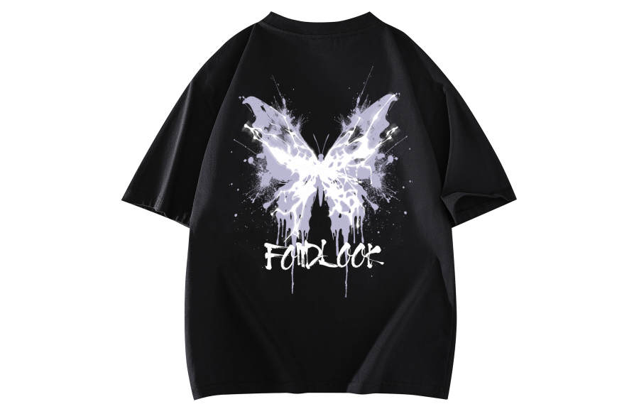 FONDLOOK T Shirts Men's Crew Neck Moderate Straight Fit