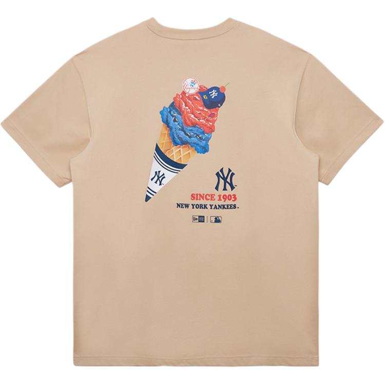 New Era x MLB T-Shirt Unisex Khaki