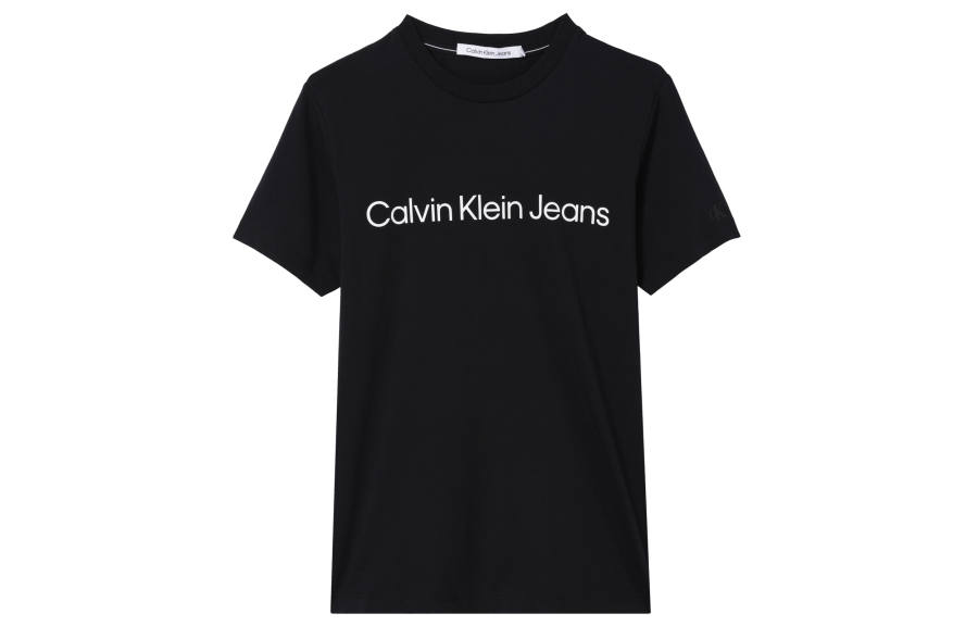 CALVIN KLEIN Jeans SS24 T Shirt Men's Black