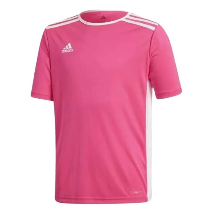Adidas Adidas T Shirt Unisex Shock Pink/White