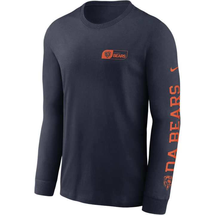 Nike Nike NFLChicago Bears FW24 T Shirt Men's Marine Blue