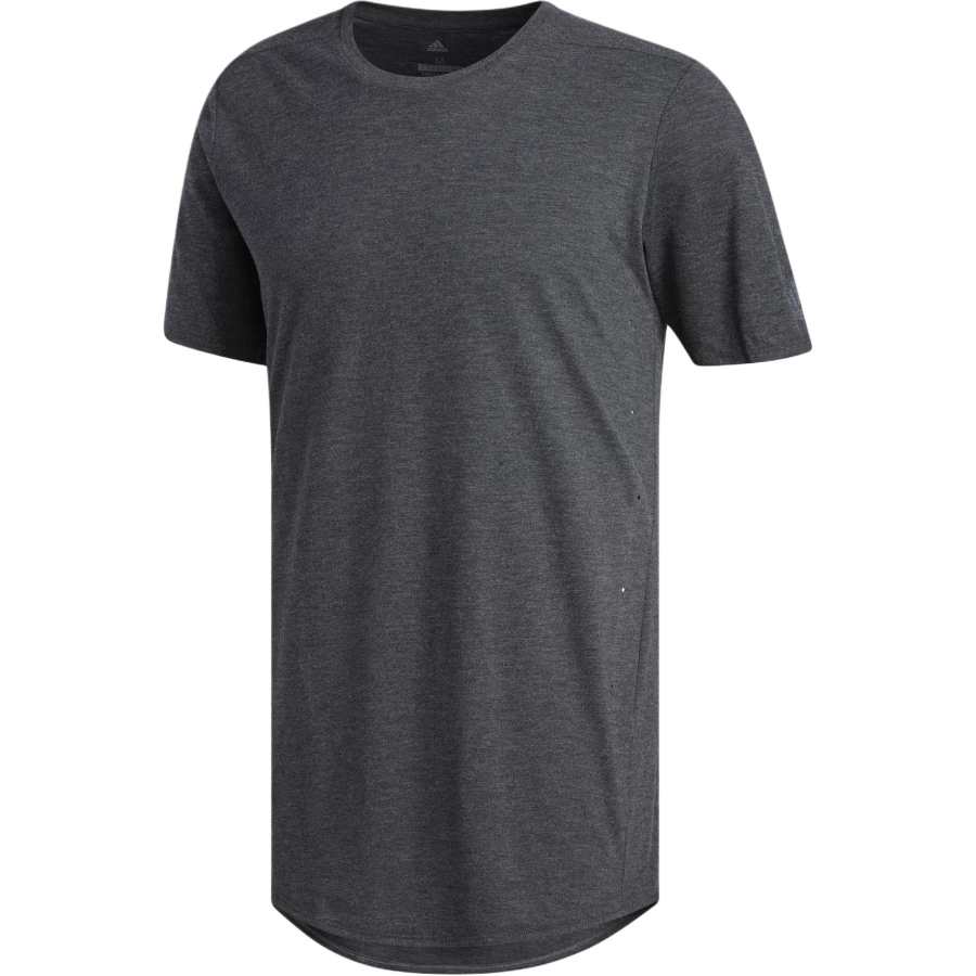 Adidas Adidas Running T Shirt Men's Dark Heather Gray