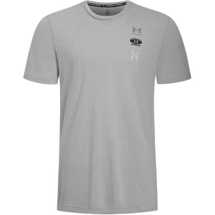 Under Armour SS25 T Shirt Men's Modern Gray