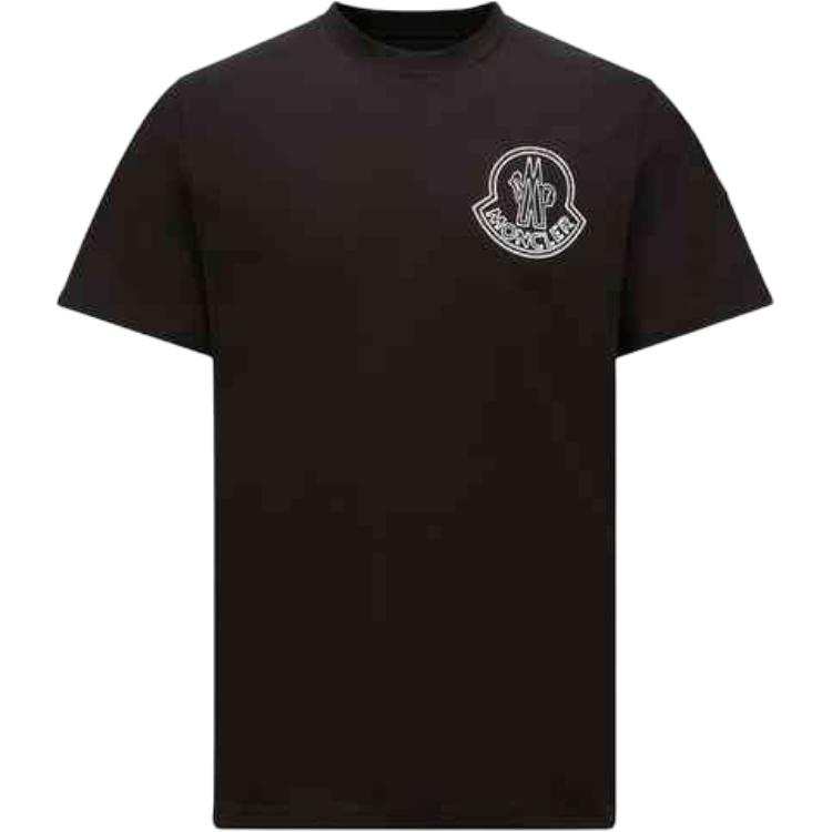 Moncler Logo Detailed Crewneck T Shirt