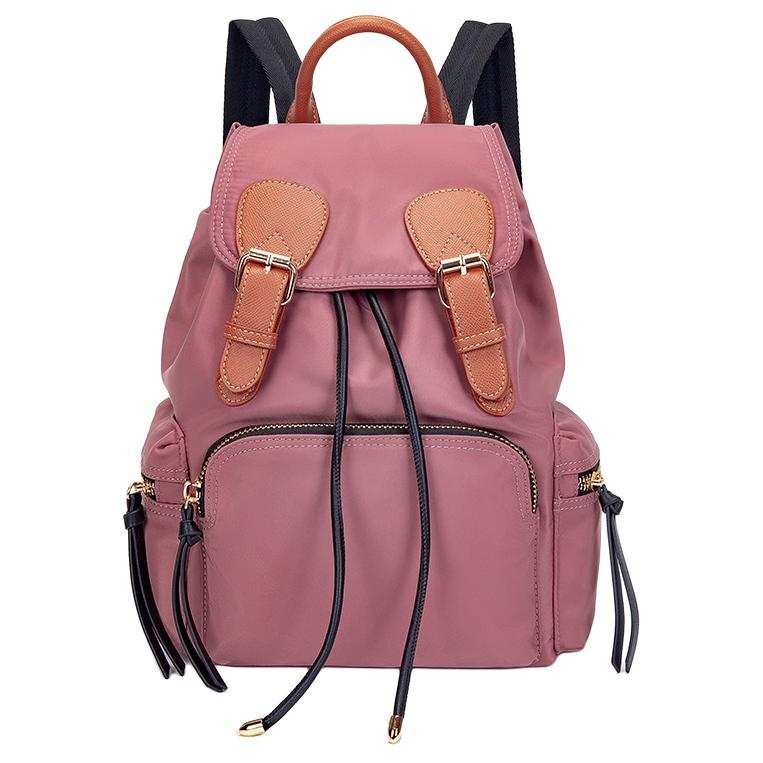 PAYOT PAYOT Oxford Backpack Unisex Rose Red/Black