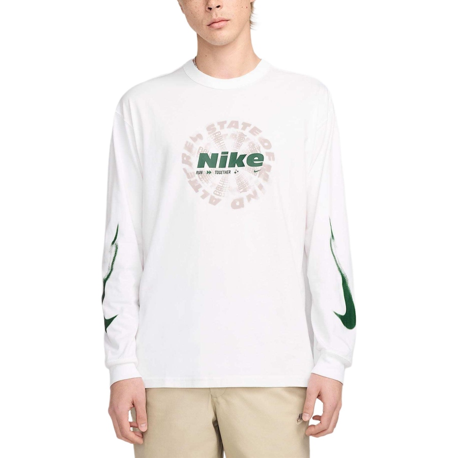 Nike Nike Sportswear T Shirt Men's White/Fur
